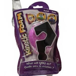Kinetic Foam Purple Violet Crafting Foam - New/Sealed, Package in Poor Condition
